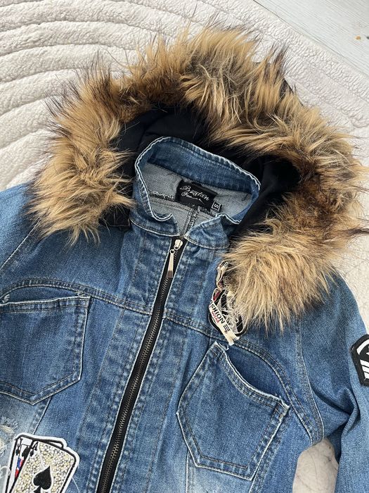 Дънково яке с пух