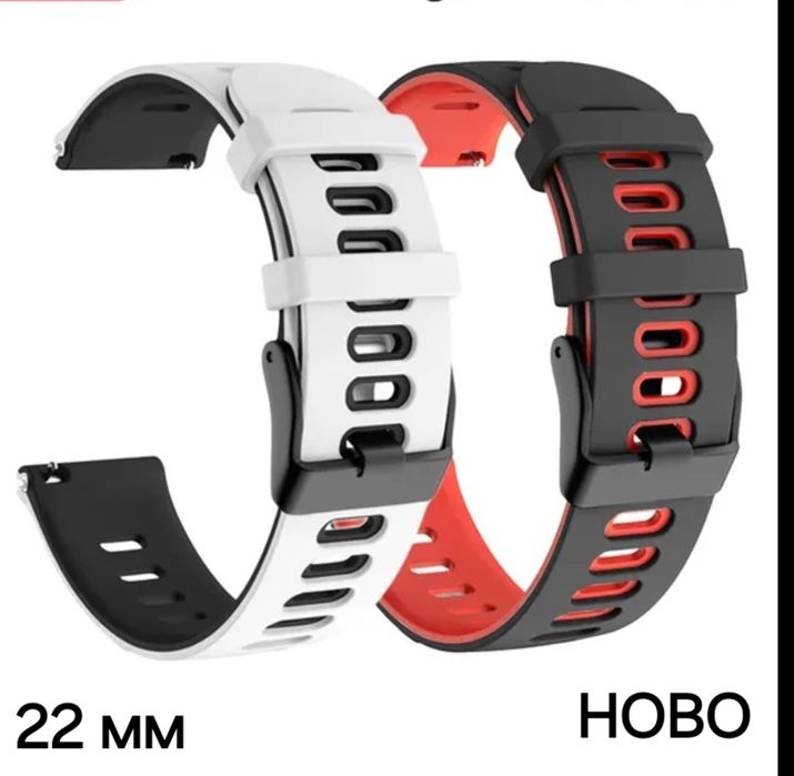 Силиконови каишки 22 мм и 20 мм за Huawei i Samsung смарт часовници