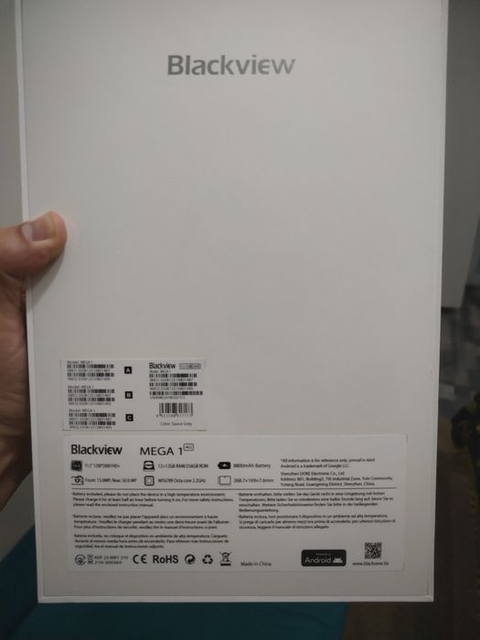 BLACKVIEW/256G Планшет