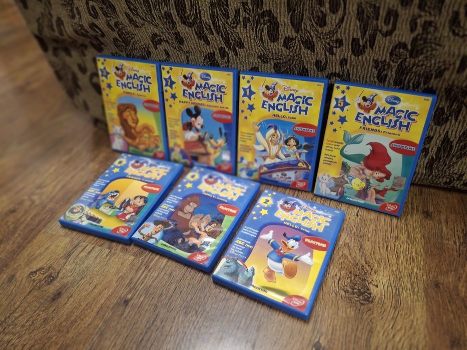 Colectie dvd-uri Magic English