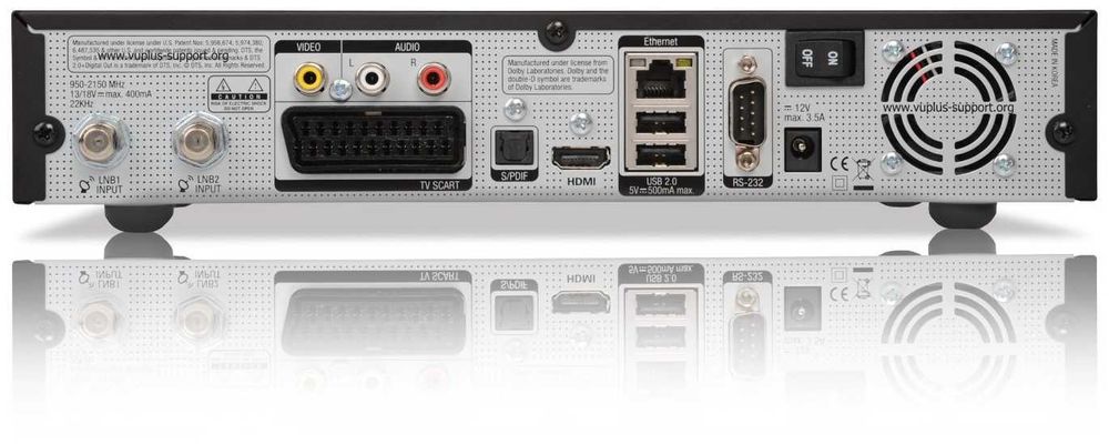 Receiver Satelit Vu+® SOLO2 Twin Linux HDTV PVR ready