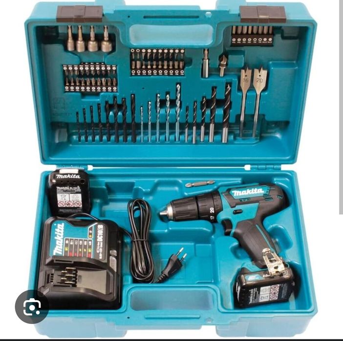 Vand mașină de găurit și înșurubat Makita hp333dsax1