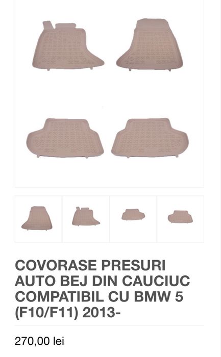 Covorase bmw f10-f11