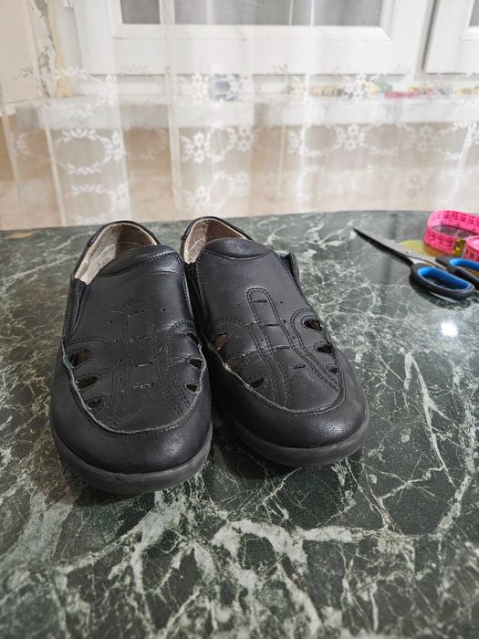 Туфли кожаные детские школьные, 32р