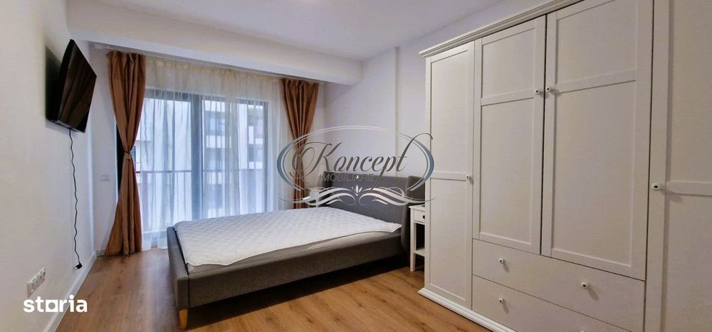 Apartament nou cu terasa generoasa si parcare, zona Vivo