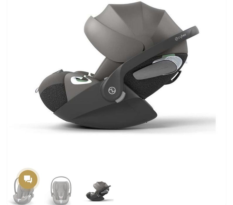 Автокресло Cybex Cloud T i-Size Mirage Grey в отличном состоянии