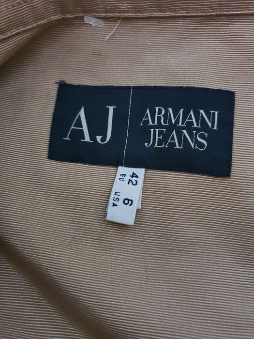 Trench bej Armani Jeans