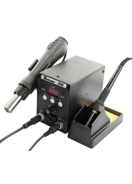 Statie de lipit, materiale electrice