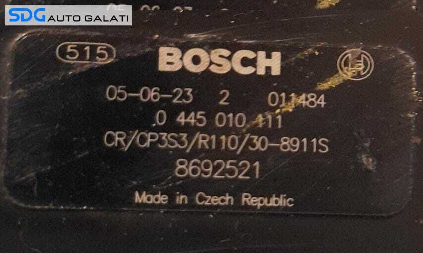 Pompa Inalta Presiune Volvo XC70 1 2.4 Diesel D5 1997 - 2007 Cod 0445010111 8692521 [N1284]