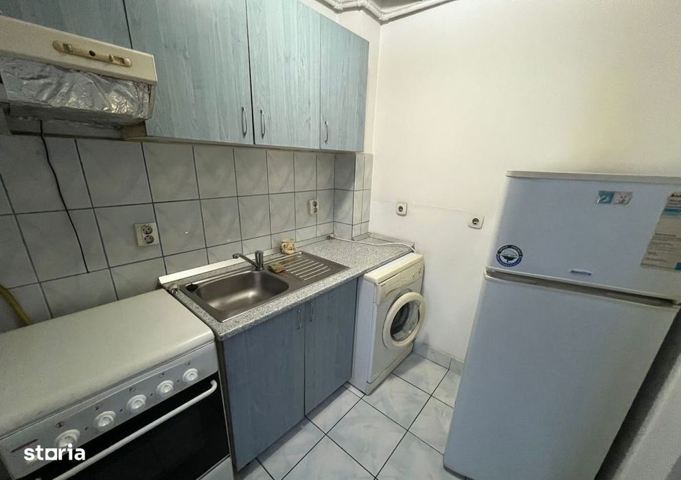 Garsoniera 30mp, balcon, etaj intermediar, finisat mediu, Iris