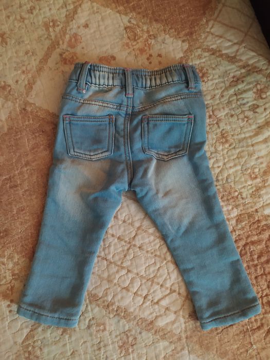 Джинсы на девочку на 1 год на рост 74 см