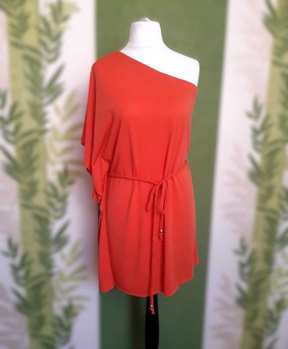 Rochie cu umăr gol, marimea L, Calliope