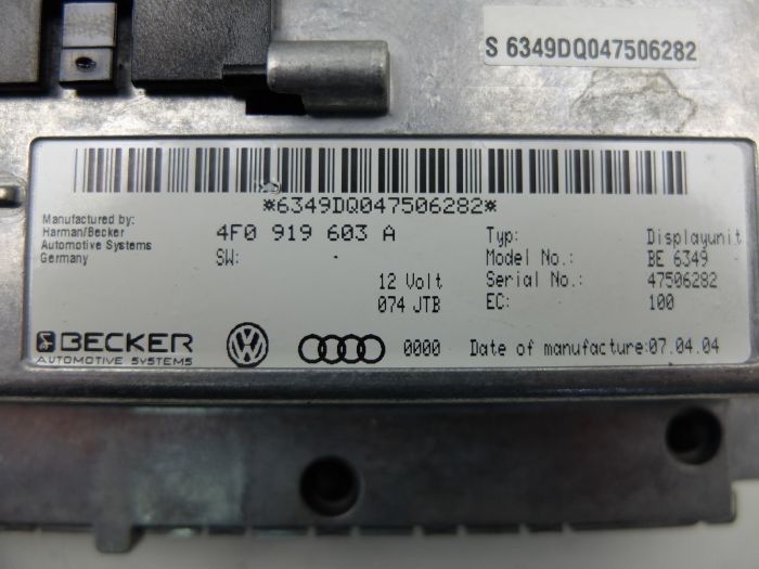 Дисплей навигация за Ауди A6 Audi 2004-2011 година