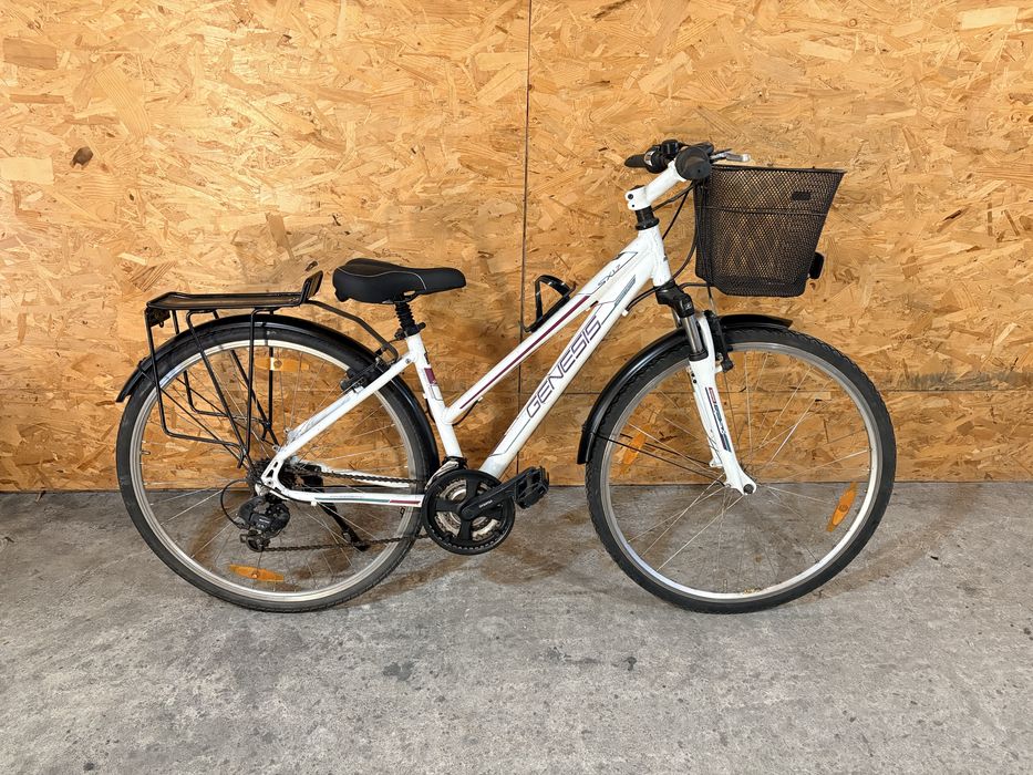 28цола Genesis алуминиев дамски градски велосипед колело[21ck-Shimano]