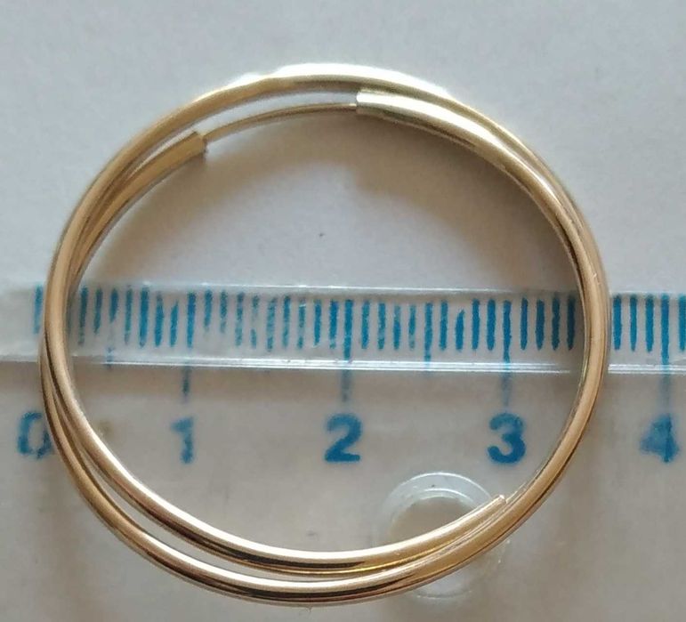 Дамски златни обеци  14 К 585