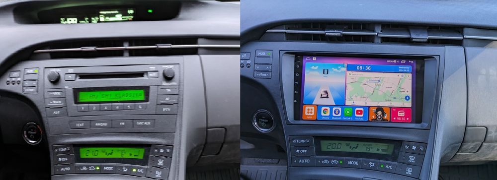 Toyota Prius мултимедия Android GPS Навигация