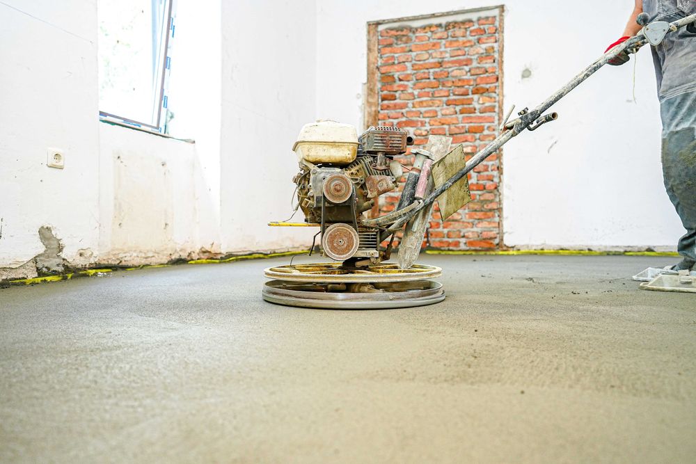 Șapă mecanizată, elicopterizată și tencuială mecanizată !