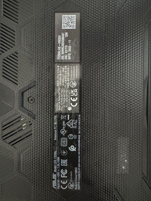 Продам игровой ноутбук asus