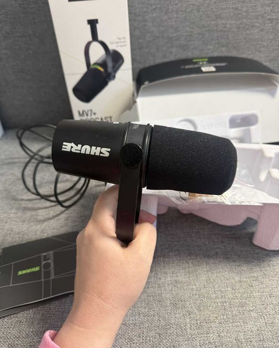 Shure MV7+ Podcast Microphone (USB-C + XLR)