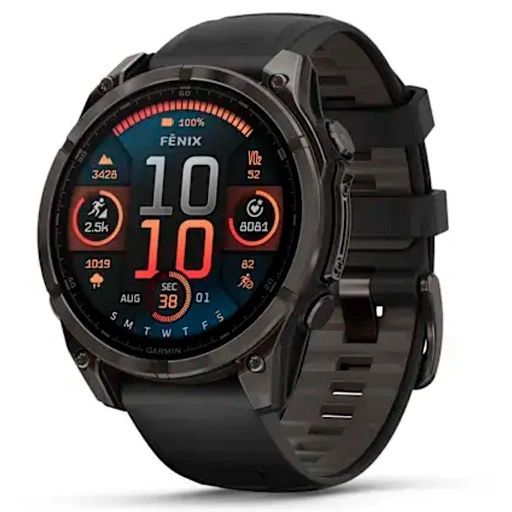 Смарт-часы Garmin Fenix 8 47 мм черный