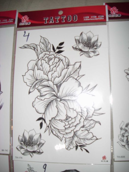 Временни татуировки - водоустойчиви. Промо цена