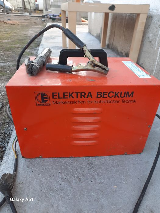 Електрожен. Работещ