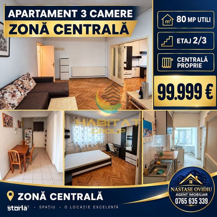 Vanzare 3 camere zona Foisorul de Foc! — fotografia 1