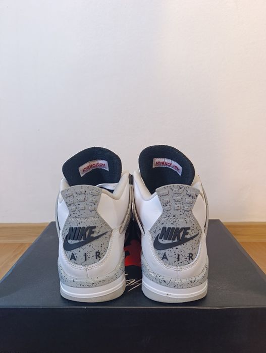 Jordan 4 White Cement