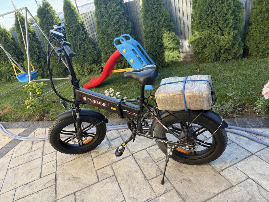 Bicicletă electrică ENGWE EP-2 Pro (fat bike, pliabilă) + baterie de rezervă