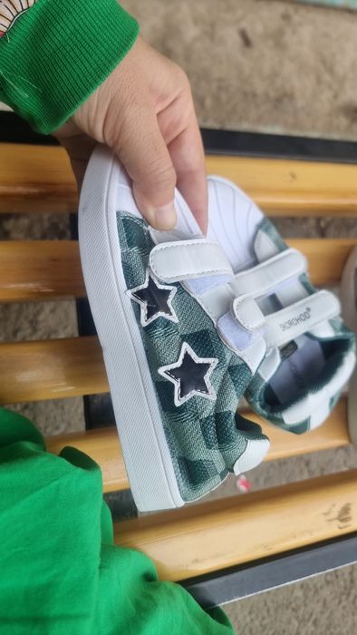 Новый Кеды кроссовки 30 размер зелёный рангибор