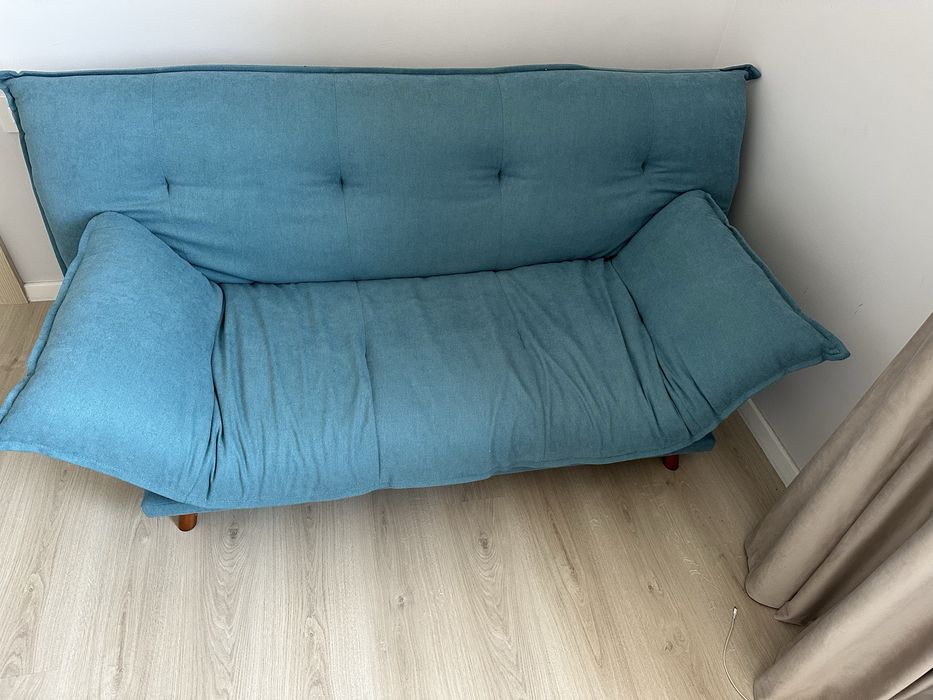 NATY Canapea extensibila MOBEXPERT cu 3locuri + topper