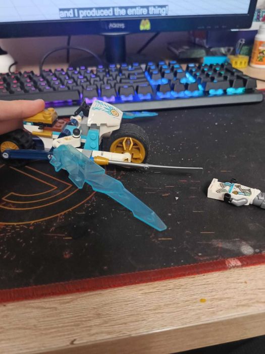 lego Ninjago motocicleta lui zane 71816