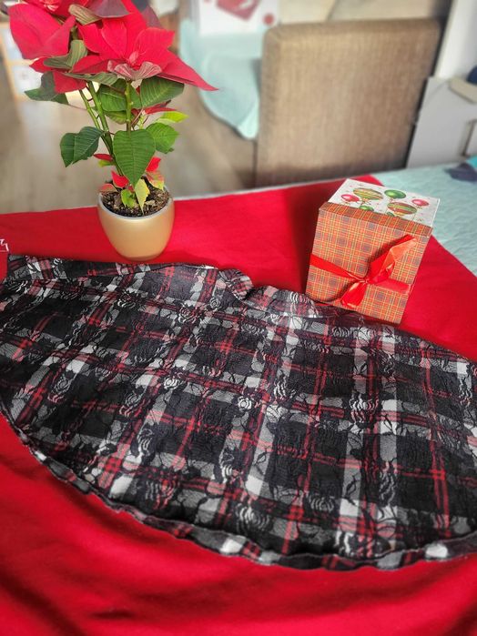 Като нова / празнична пола, Коледа, Нова година,  пола за момиче, лукс