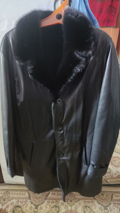 Дублёнка  натуральная кожа