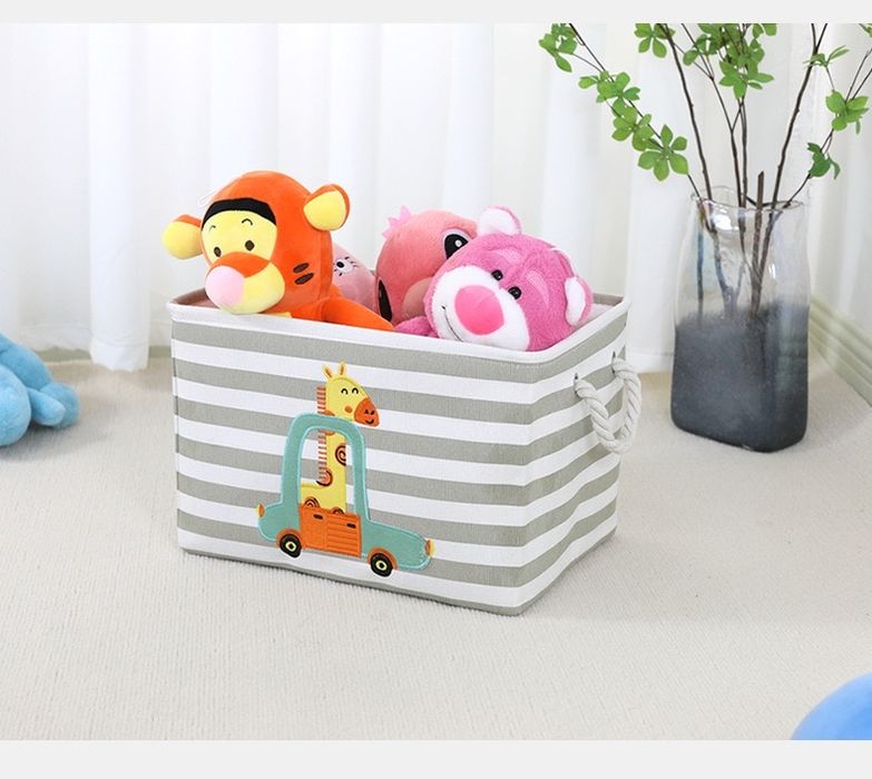 Комплект корзина для игрушек и белья
