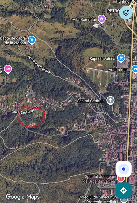 Teren padure intravilan in suprafata de 3500.mp