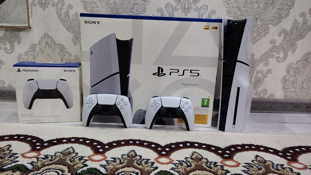 playstation 5 slim дисковод евро версия 2 джойстик состояние как новый