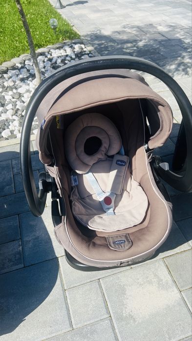 Carucior 3in1 Chicoo Active3 Dark Beige