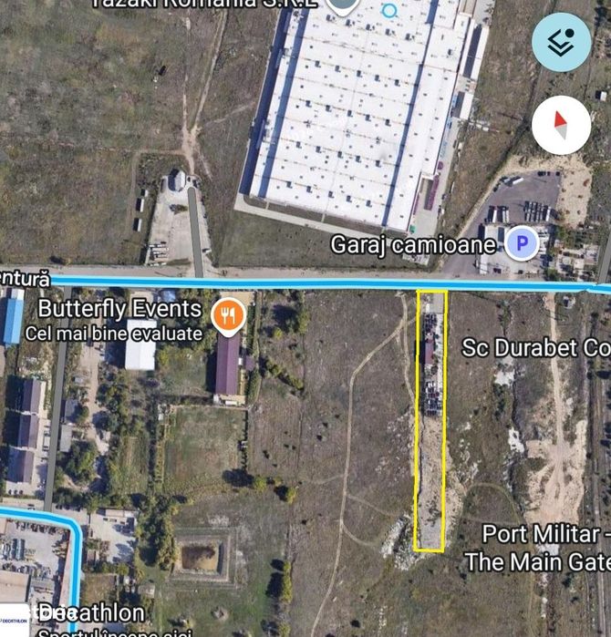 Hala cu teren Prelungirea Sos. de Centura Zona INDUSTRIALA Comisiom 0%