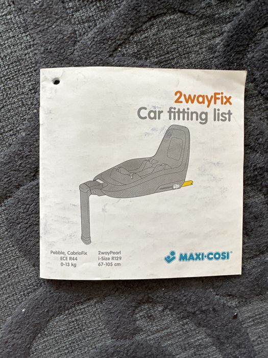 Автокресло  MAXI -COSI 2wayFix