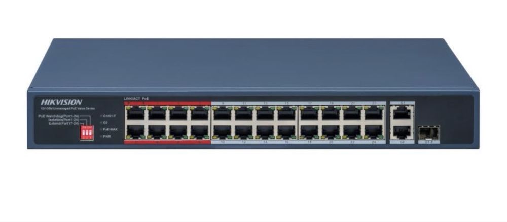 Hiwatch коммутатор РоЕ