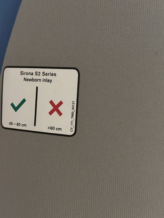 Insert Cybex Sirona S2