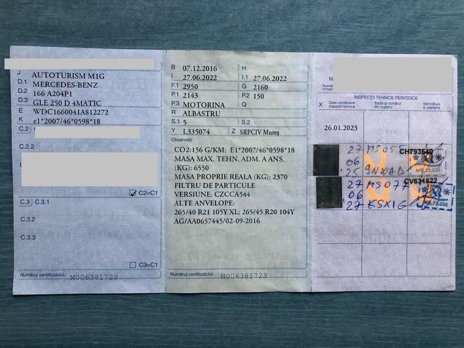 Mercedes Benz GLE 250 d 4matic