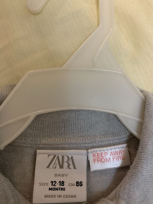 ZARA платье и шубка (курточка) 86 рост