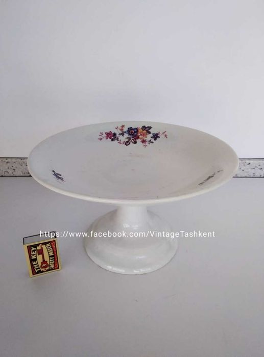 Фаянсовая фруктовница СССР