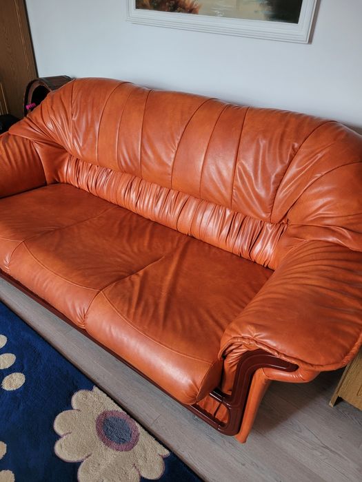 Canapea extensibila  piele