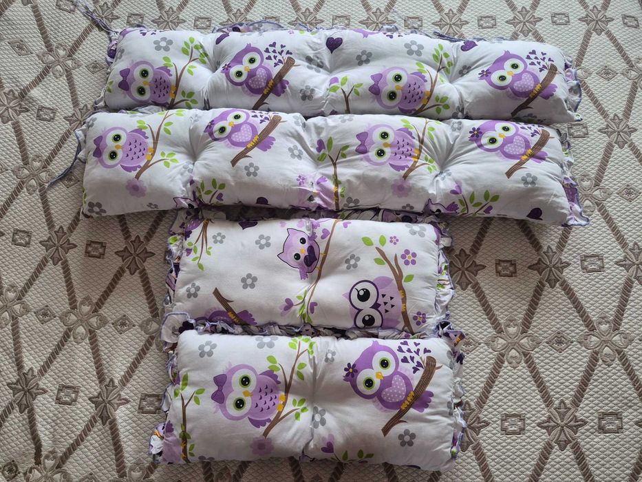 Спален комплект с обиколници за бебешко легло (60/120) + 2 подаръка