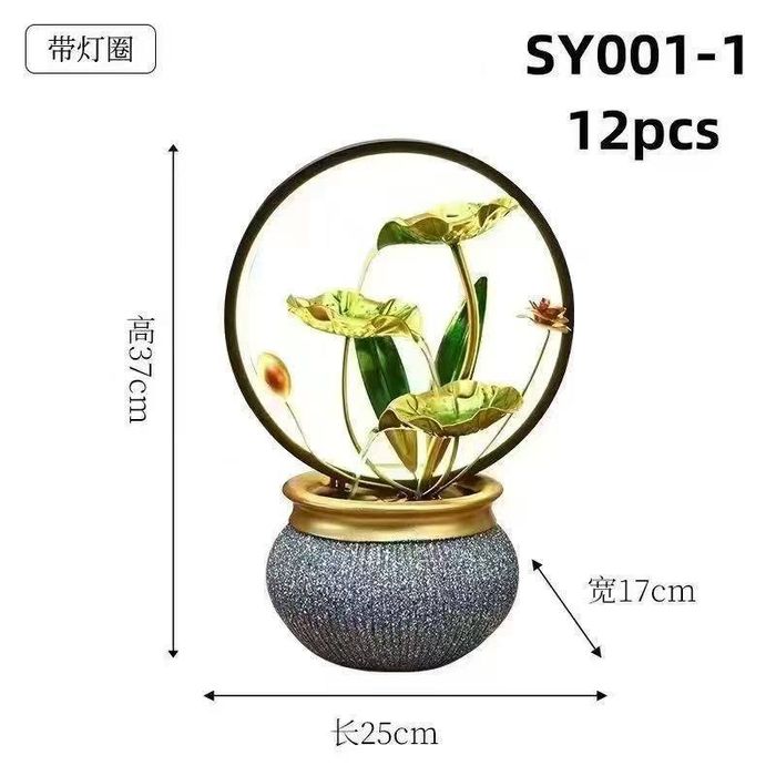 Фонтан декоративный настольный комнатный