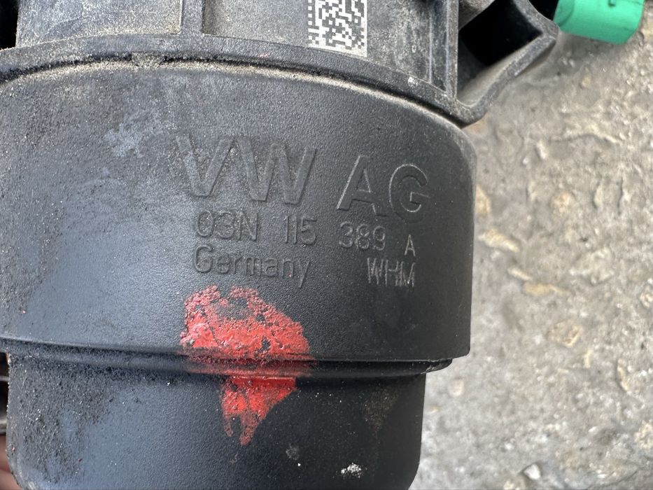 Маслено тяло/Тяло маслен филтър 2.0tdi- CR Фолксваген,Ауди,Шкода,Сеат