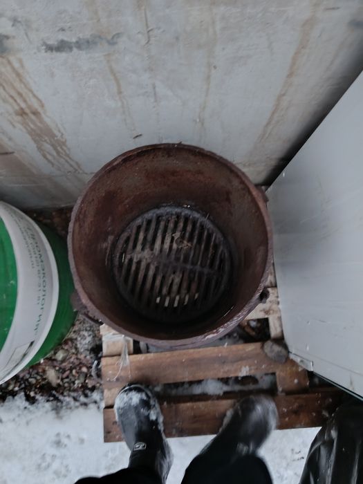 Буржуйка печка чугунная